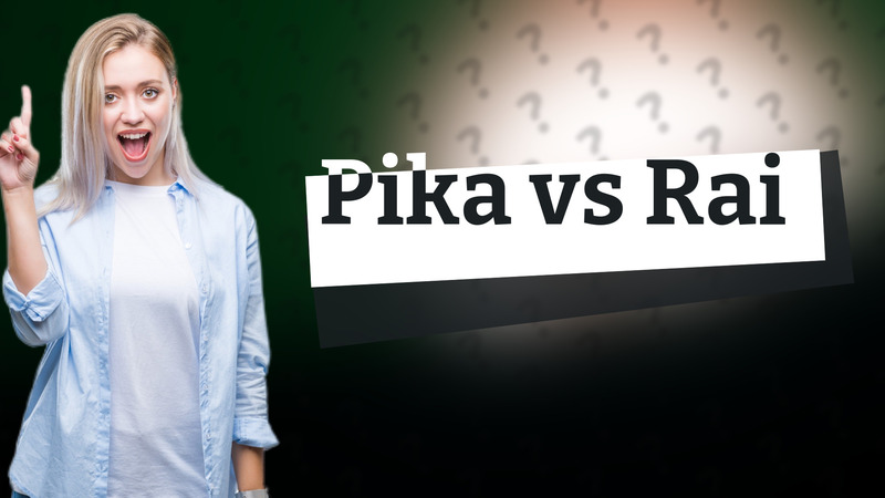Pika vs Rai