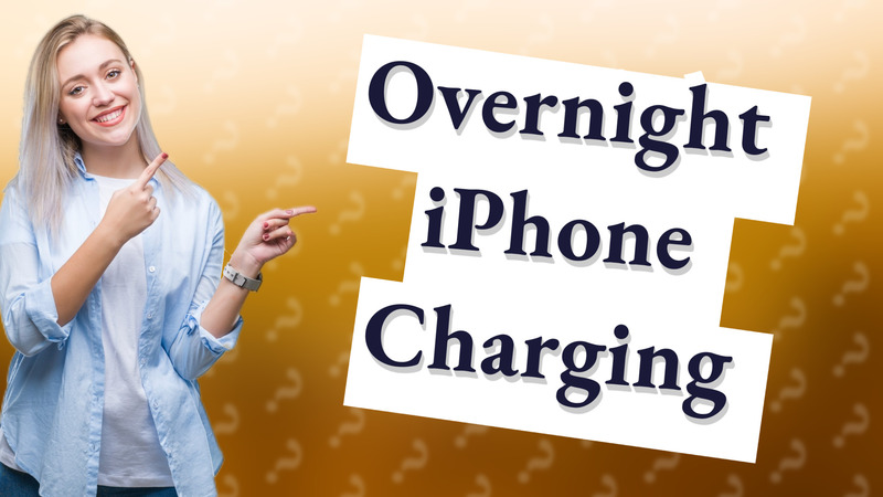 Overnight iPhone Charging