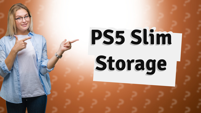 PS5 Slim Storage