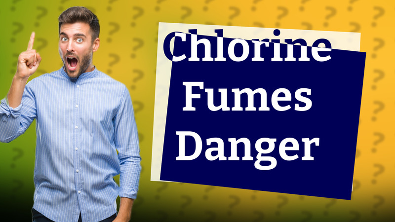 Chlorine Fumes Danger