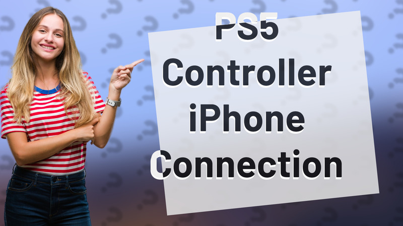 PS5 Controller iPhone Connection