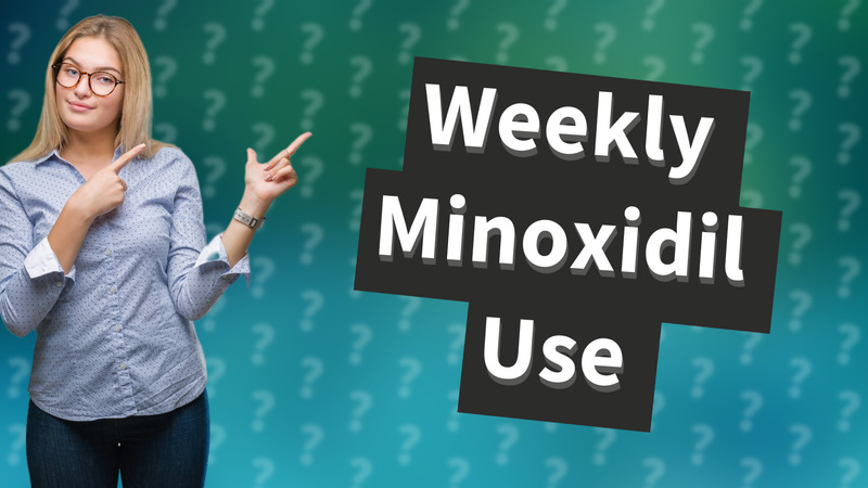 Weekly Minoxidil Use