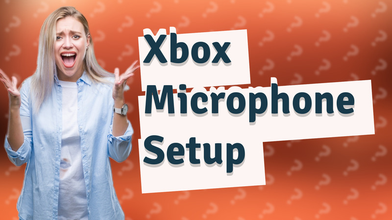 Xbox Microphone Setup