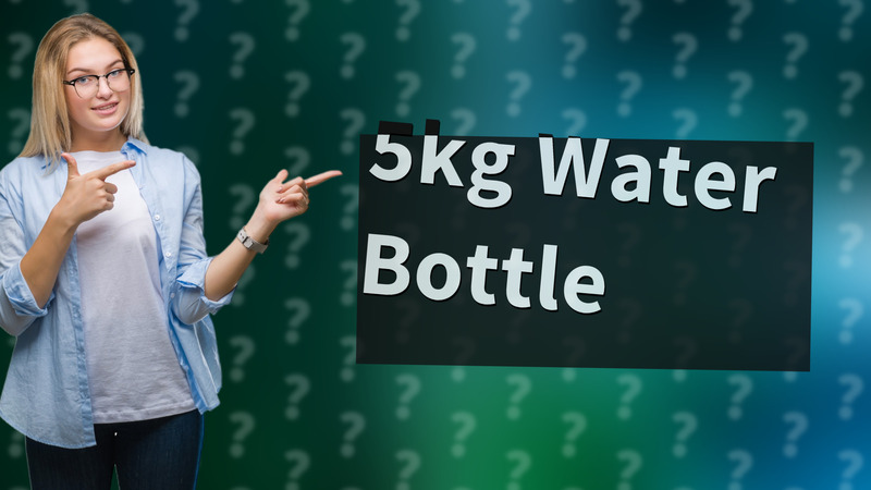 5kg Water Bottle