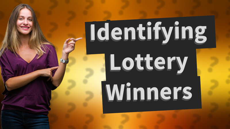 Identifying Lottery Winners