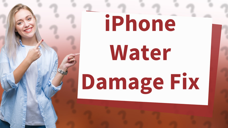 iPhone Water Damage Fix