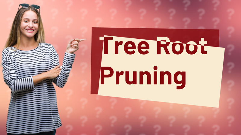 Tree Root Pruning