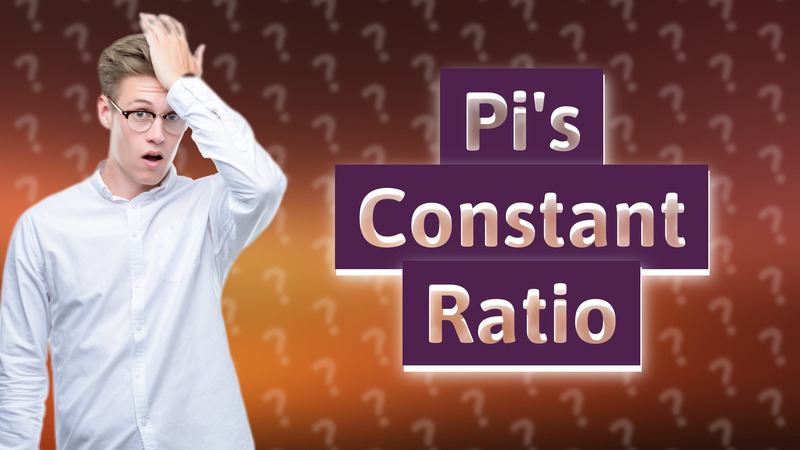 Pi's Constant Ratio
