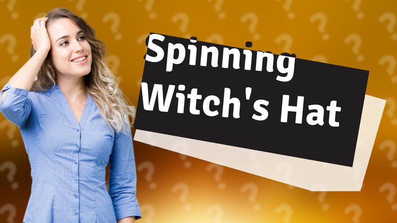 Spinning Witch's Hat