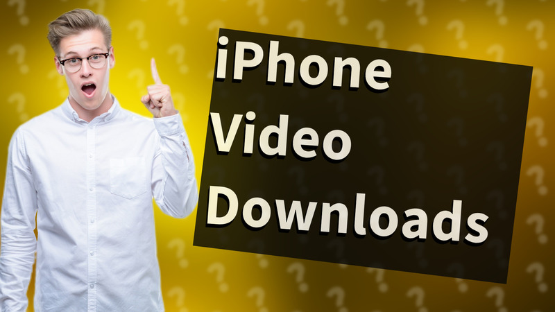 iPhone Video Downloads