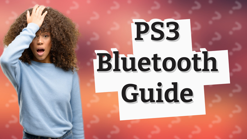 PS3 Bluetooth Guide