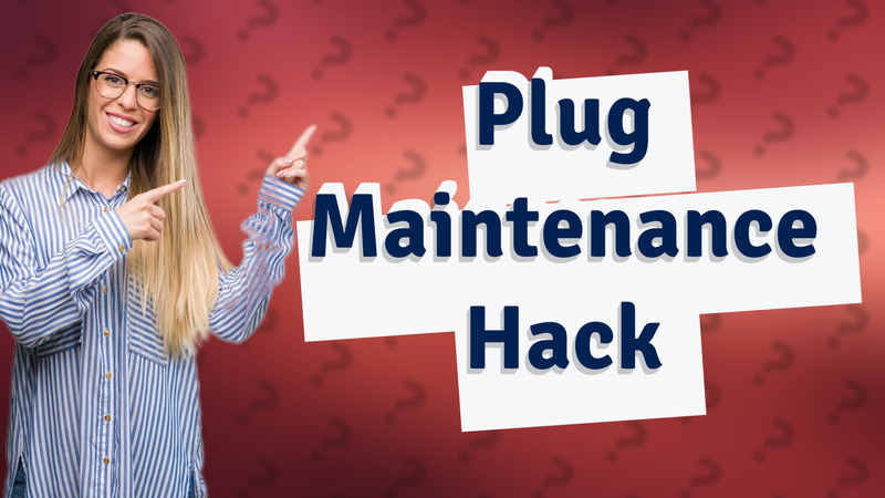 Plug Maintenance Hack