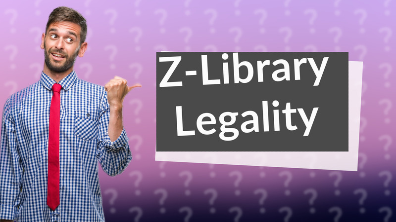 Z-Library Legality
