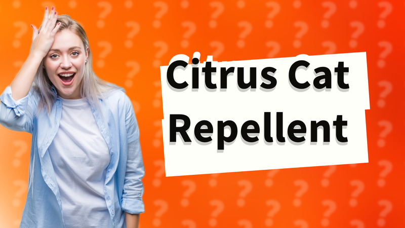 Citrus Cat Repellent