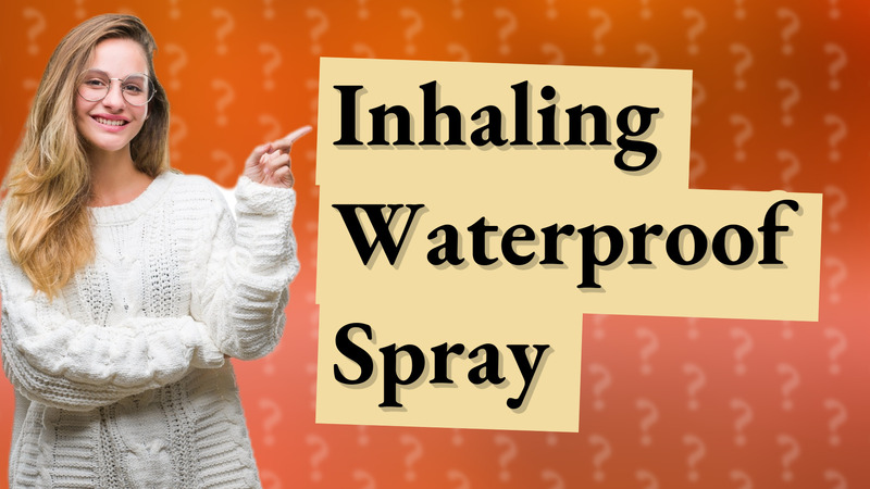 Inhaling Waterproof Spray