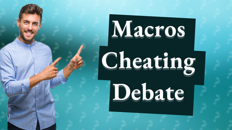 Macros Cheating Debate
