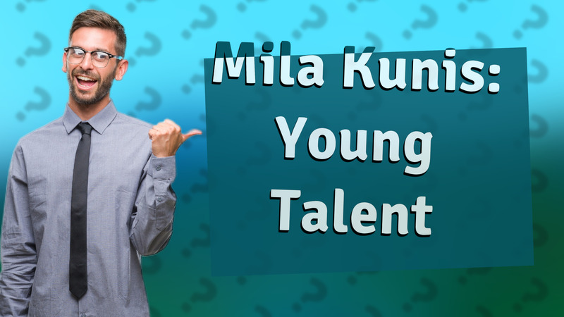 Mila Kunis: Young Talent