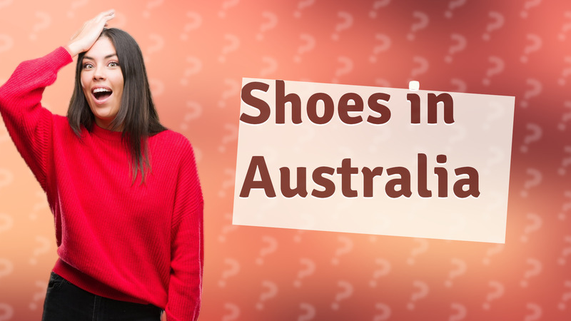 Shoes in Australia