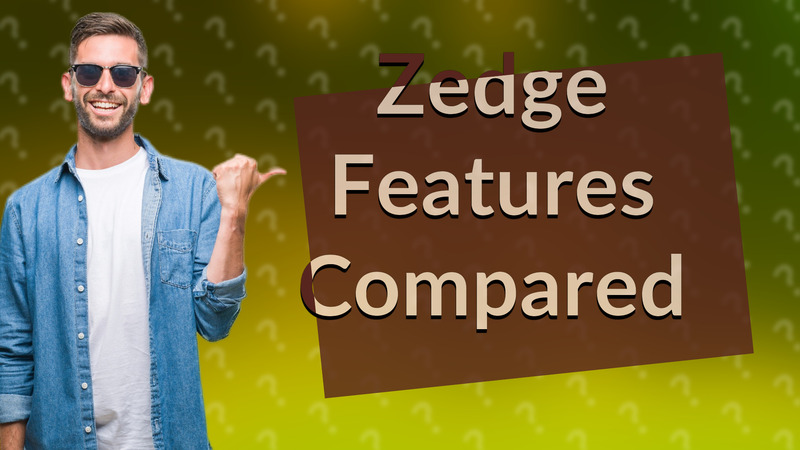 Zedge Features Compared
