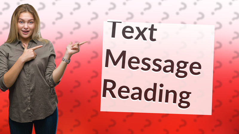 Text Message Reading
