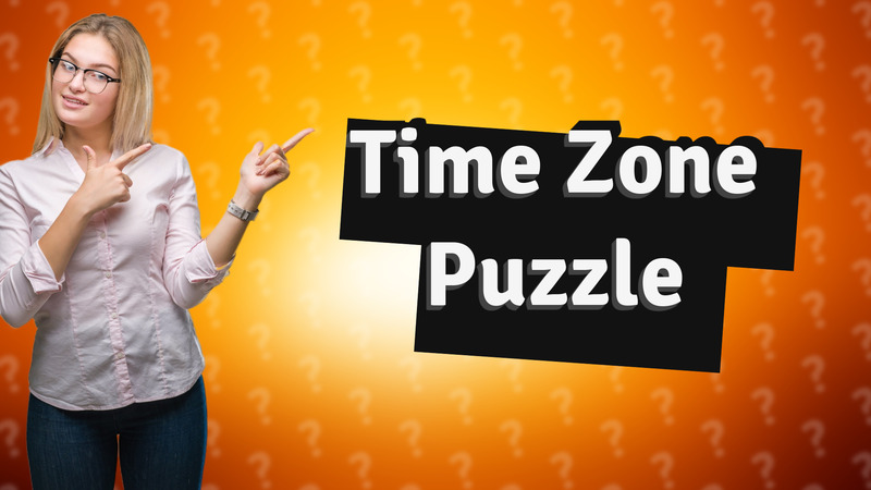 Time Zone Puzzle