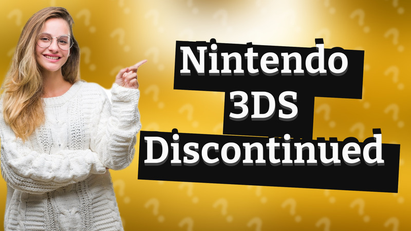 Nintendo 3DS Discontinued