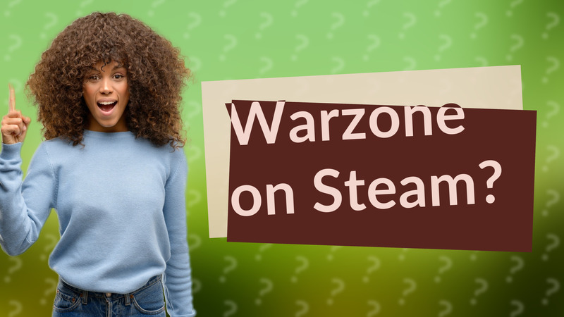 Warzone on Steam?