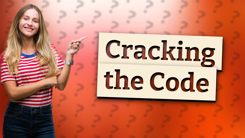Cracking the Code