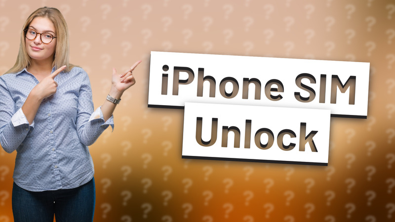 iPhone SIM Unlock