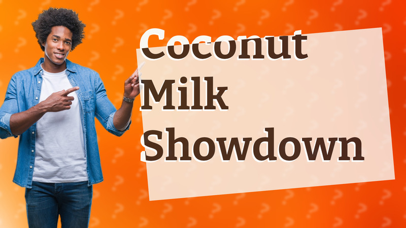 Coconut Milk Showdown