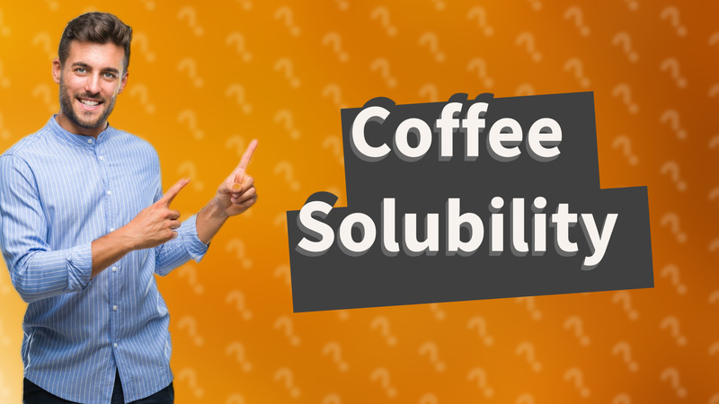 Coffee Solubility
