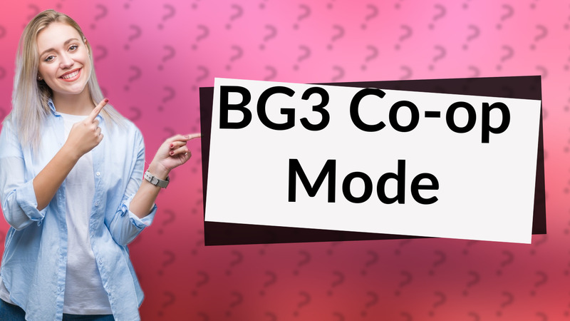 BG3 Co-op Mode