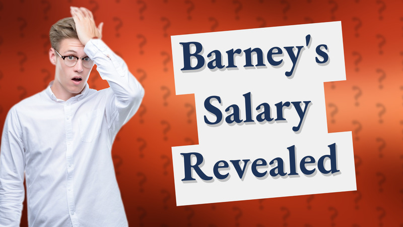 Barney's Salary Revealed