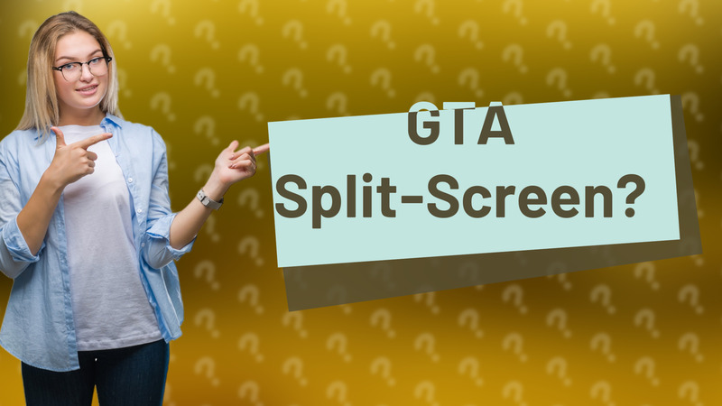 GTA Split-Screen?