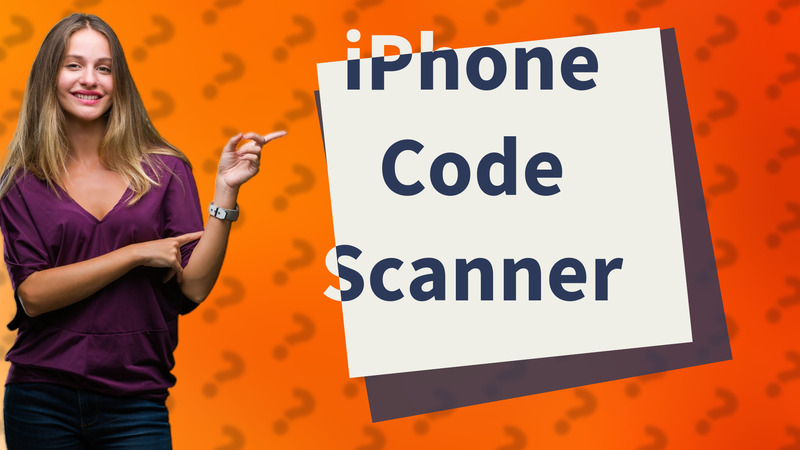 iPhone Code Scanner