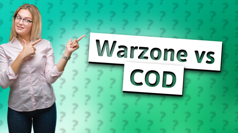 Warzone vs COD
