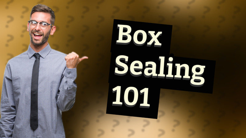Box Sealing 101