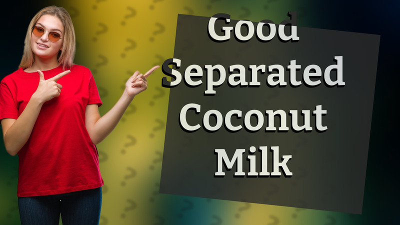 Good Separated Coconut Milk