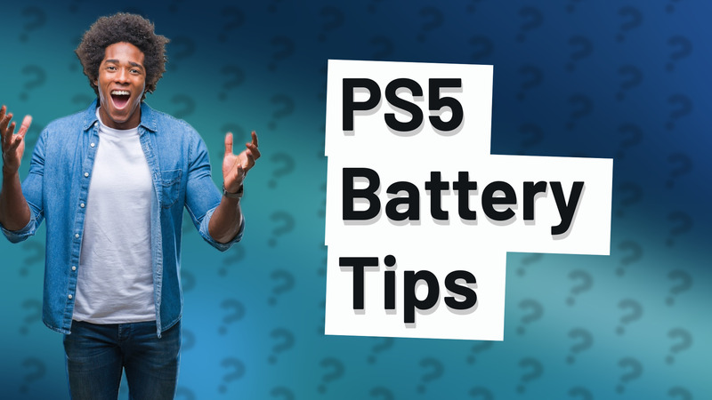 PS5 Battery Tips