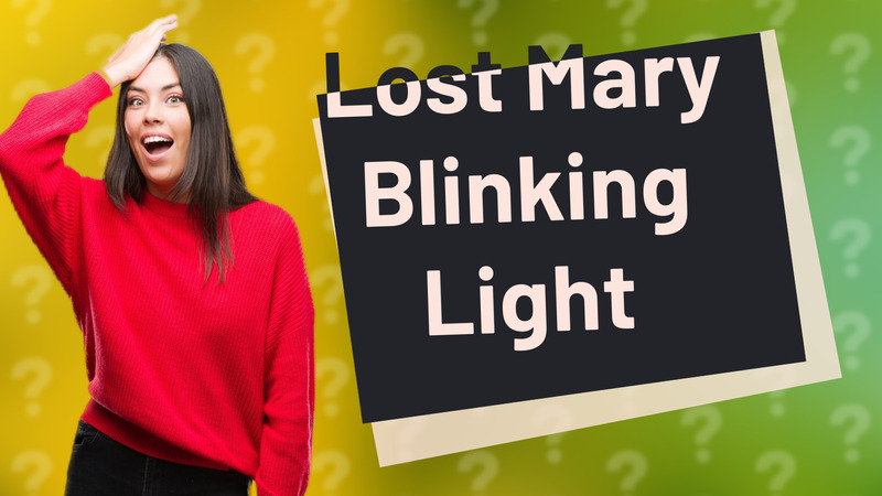 Lost Mary Blinking Light