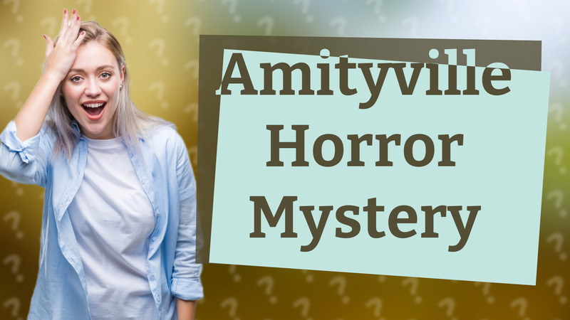 Amityville Horror Mystery