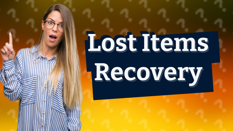 Lost Items Recovery