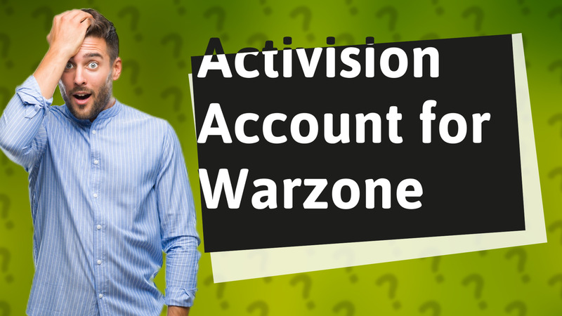 Activision Account for Warzone
