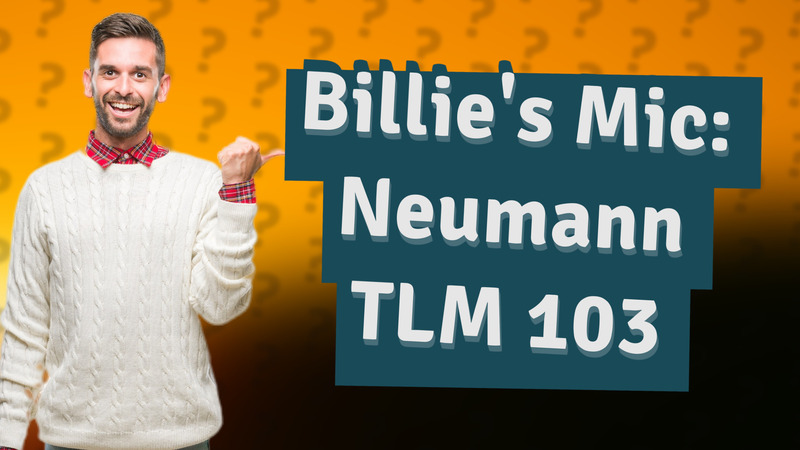 Billie's Mic: Neumann TLM 103