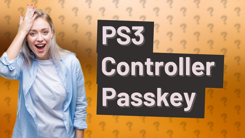 PS3 Controller Passkey