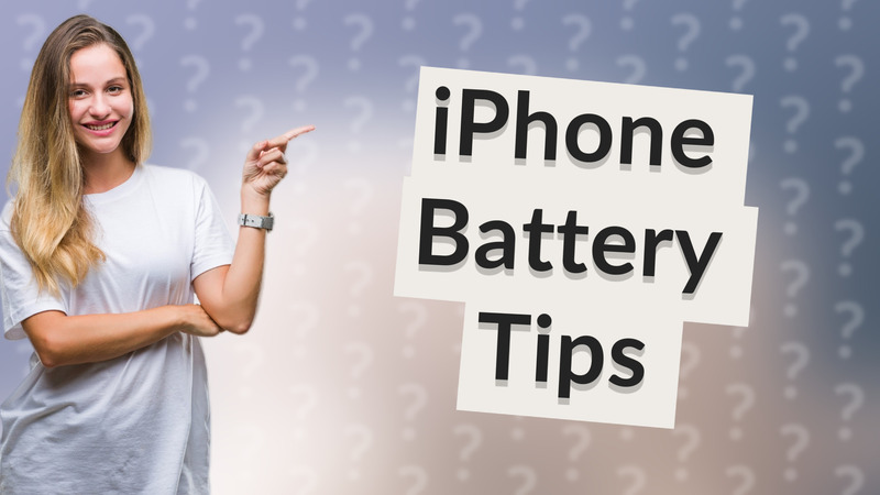 iPhone Battery Tips