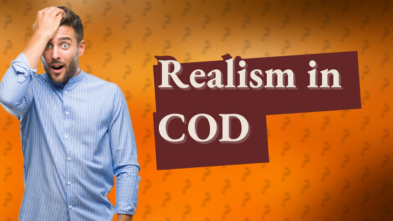 Realism in COD