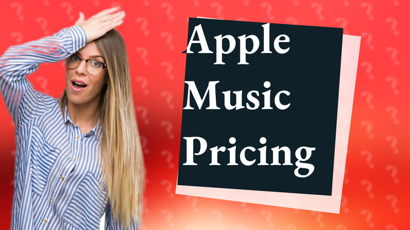 Apple Music Pricing