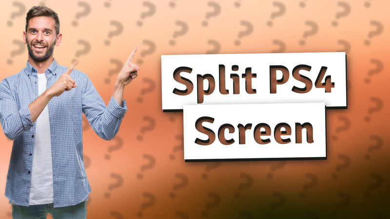 Split PS4 Screen