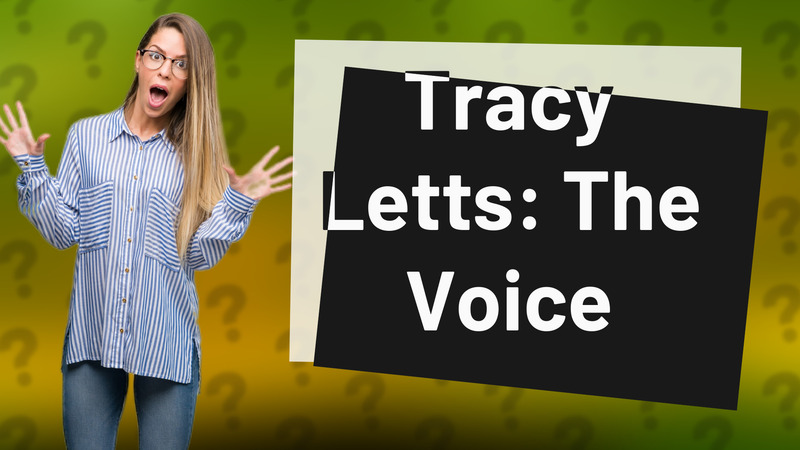 Tracy Letts: The Voice